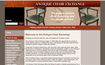 Antique Chair Matching Service, click for details